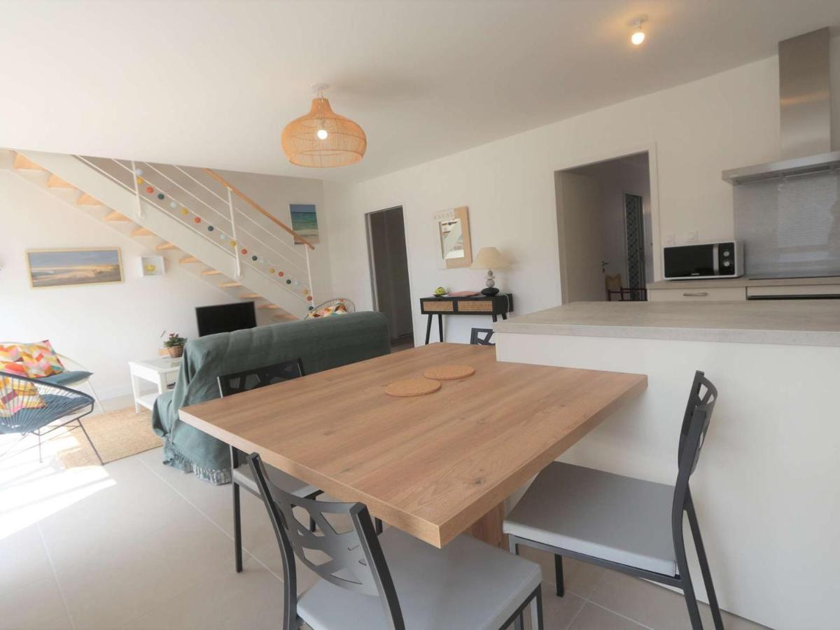 Duplex Lumineux A Benodet: Plage Et Thalasso A Pied, Terrasse, Parking Et Abri Velo Inclus - Fr-1-481-117 Eksteriør billede