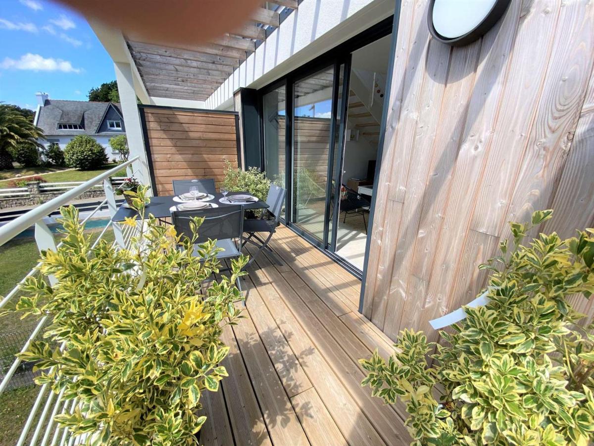 Duplex Lumineux A Benodet: Plage Et Thalasso A Pied, Terrasse, Parking Et Abri Velo Inclus - Fr-1-481-117 Eksteriør billede