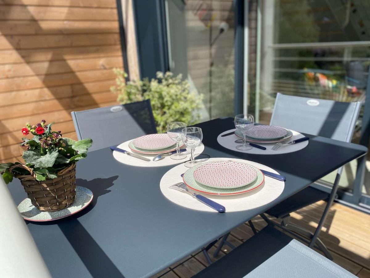 Duplex Lumineux A Benodet: Plage Et Thalasso A Pied, Terrasse, Parking Et Abri Velo Inclus - Fr-1-481-117 Eksteriør billede